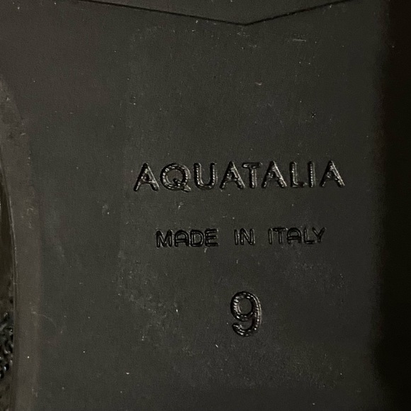 Aquatalia Nahla Weatherproof OTK Boots 9M - Picture 14 of 14